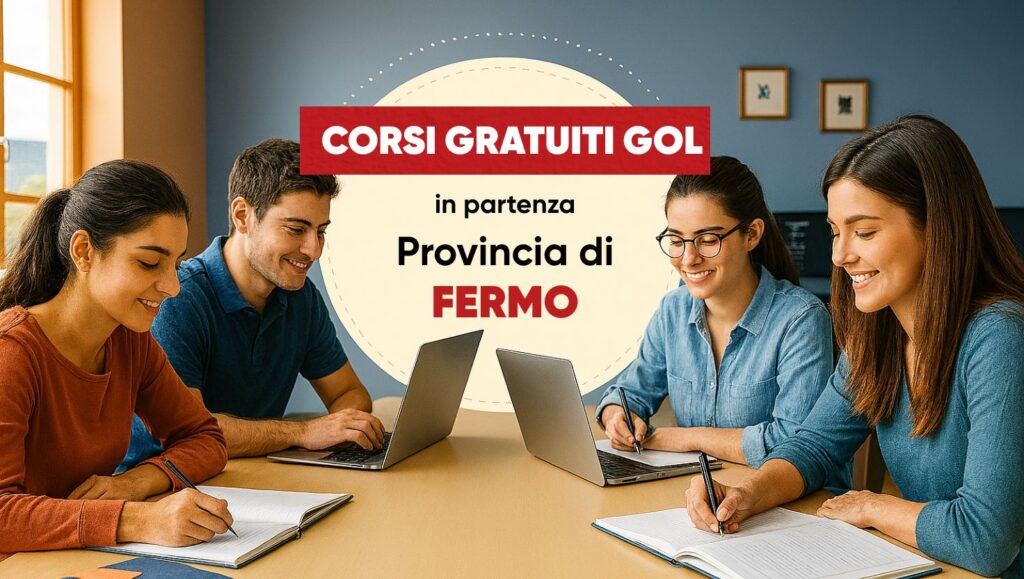 CORSO GRATUITO GOL – IN PARTENZA NELLA PROVINCIA DI FERMO