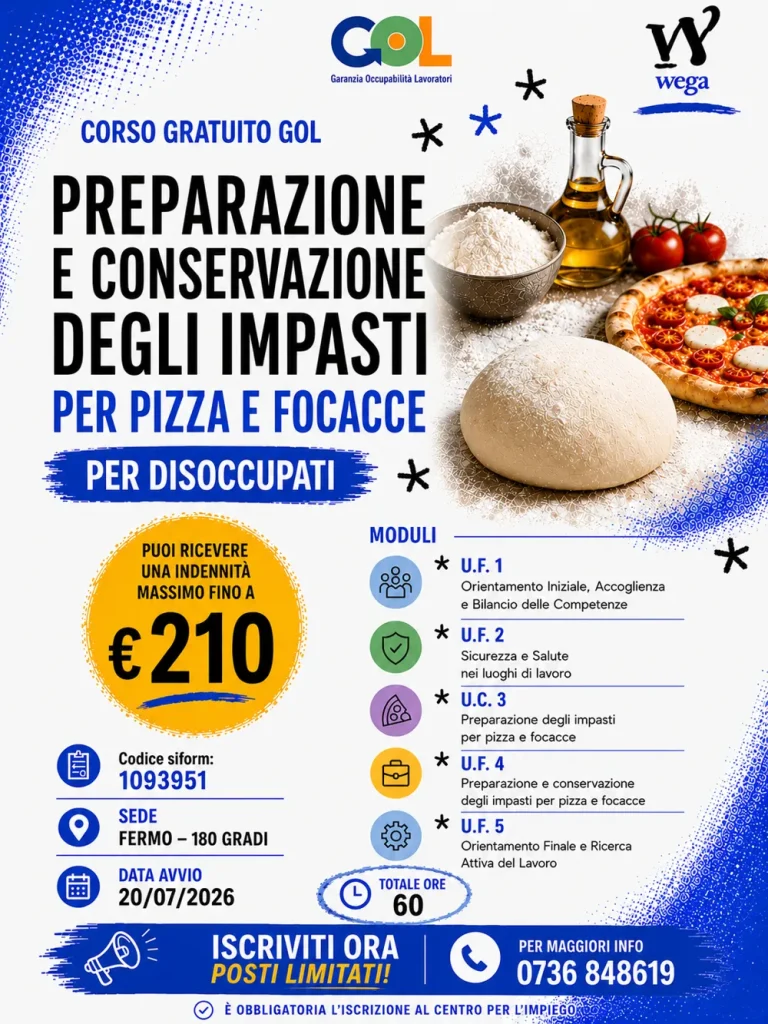 Locandina del corso gratuito GOL codice 1114115
